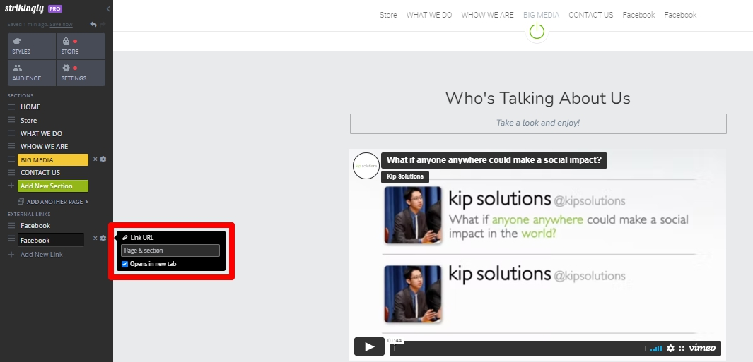 link to multiple page link to multiple page